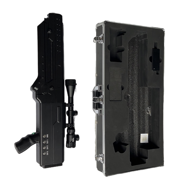  天峨手持便携式枪型低空防御反制四通道A型